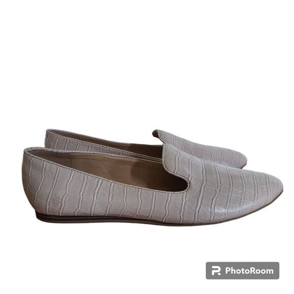 Nine West Women's Haydyn3 Flat Slip-On Shoe Light Natural Neutral Size 8.5M - Picture 1 of 16